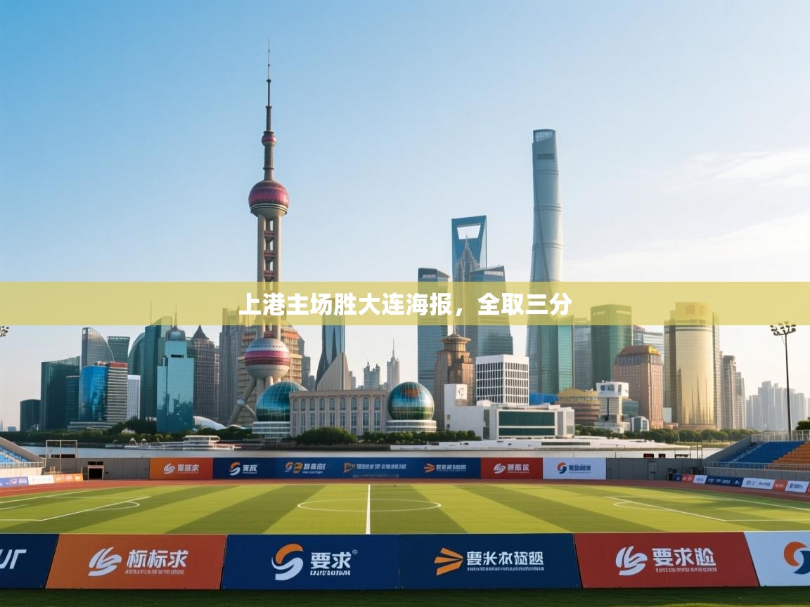 上港主场胜大连海报，全取三分  第2张