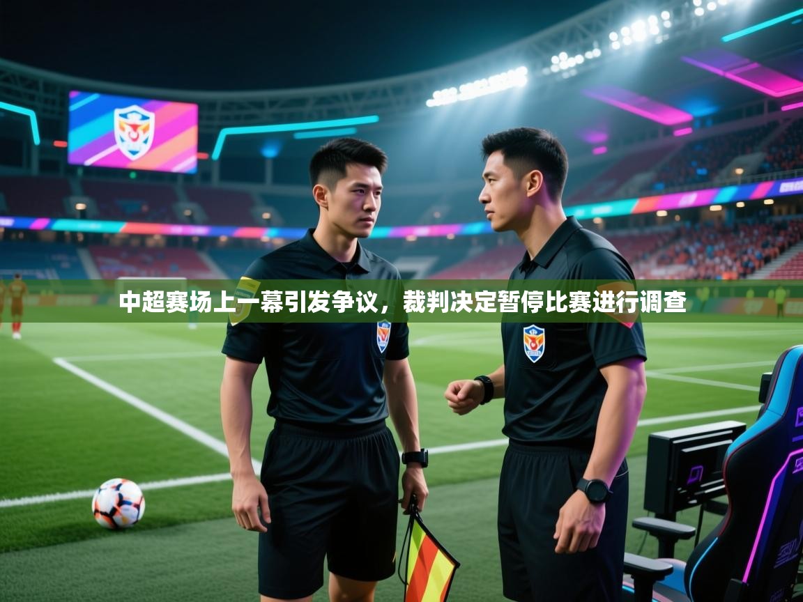 中超赛场上一幕引发争议,裁判决定暂停比赛进行调查 第2张